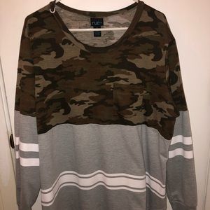 Camo Long Sleeve Shirt